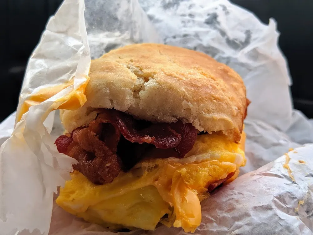 Bacon Egg and Cheese Biscuit