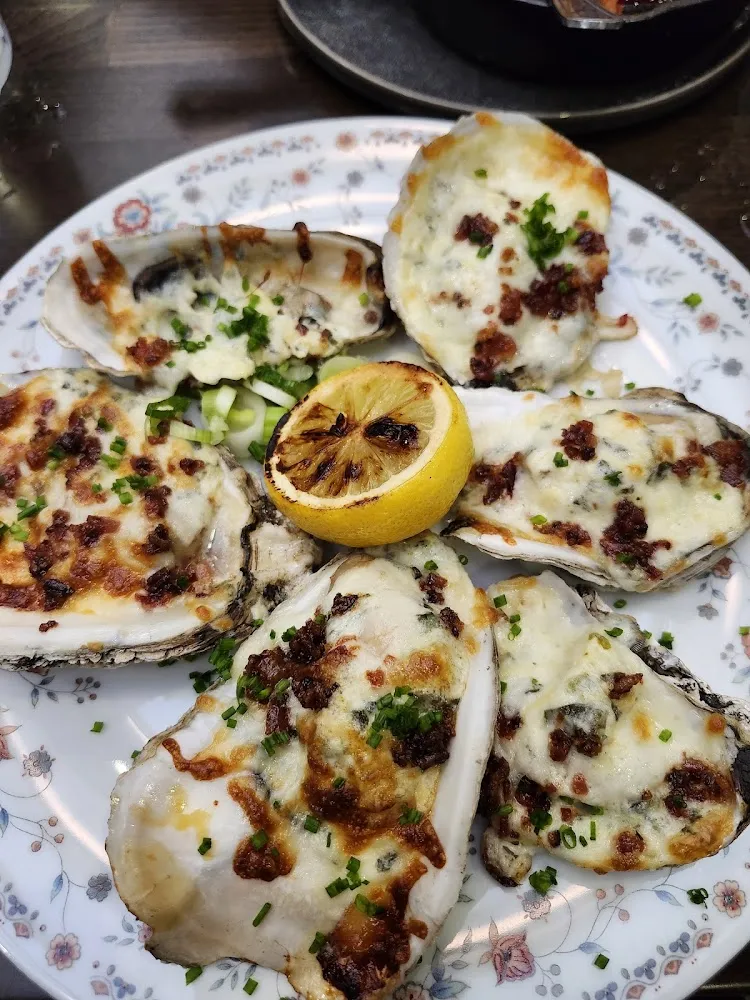 Oysters Rockefeller